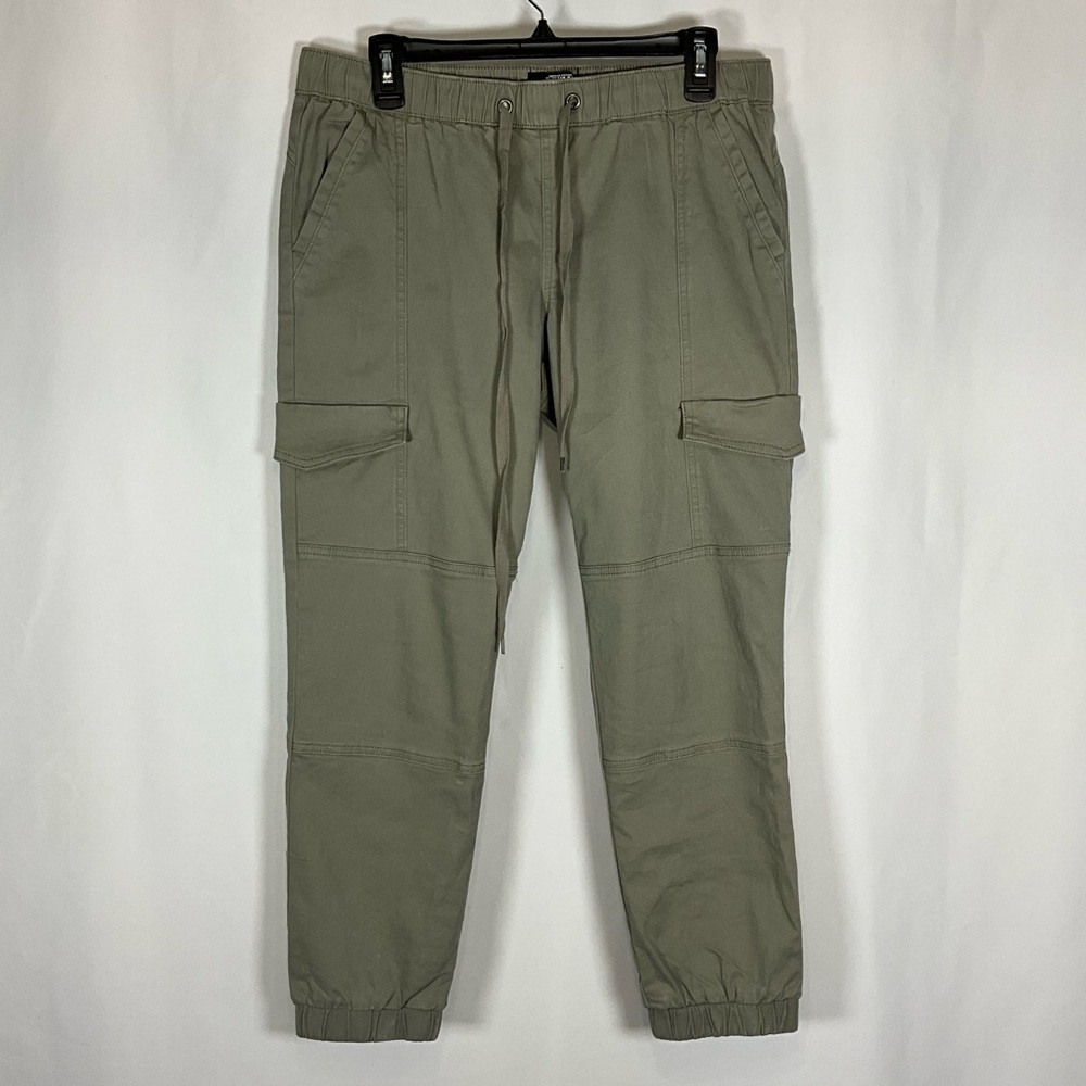 Rewash Cargo Pants Size L Khaki Green Four pockets